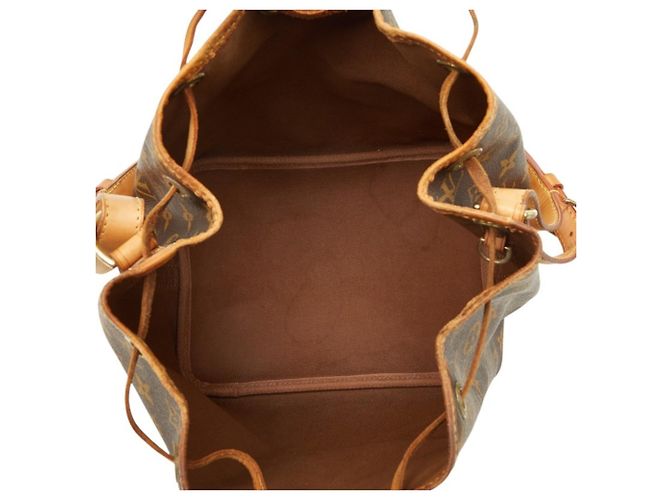Noe Bolso de hombro Petit Noé Monogram Louis Vuitton Castaño - vista 9