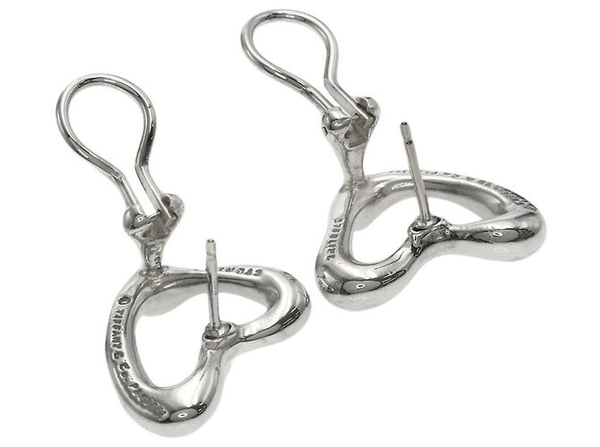Autre Marque Tiffany & Co. Open Heart Earrings - view 2