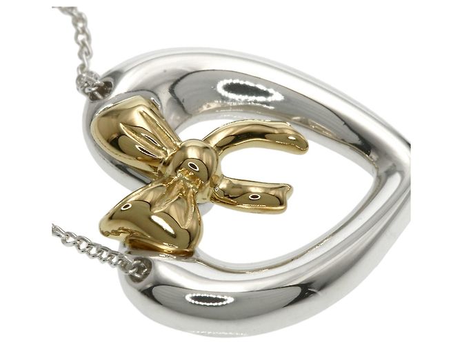 Autre Marque Tiffany & Co. Heart Ribbon Halskette - Ansicht 5
