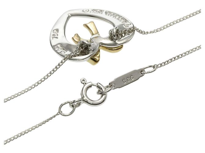 Autre Marque Tiffany & Co. Heart Ribbon Halskette - Ansicht 2