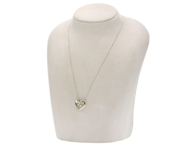 Autre Marque Tiffany & Co. Heart Ribbon Halskette - Ansicht 4