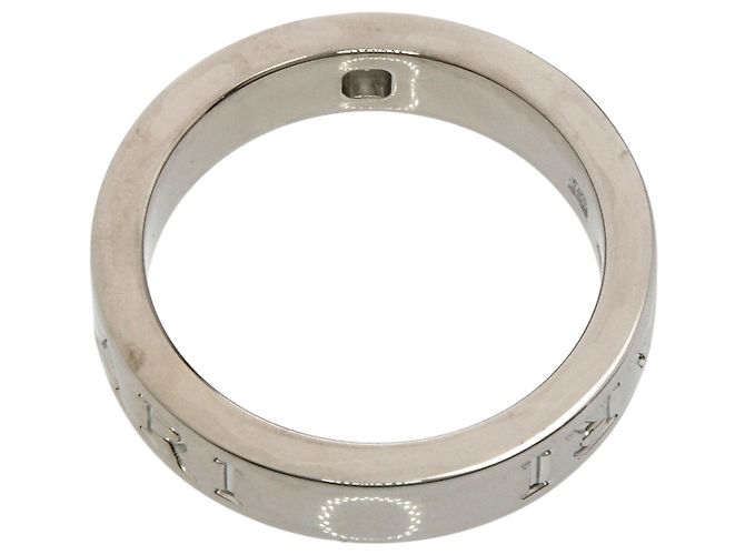 Bulgari Anillo Bvlgari Double Logo 1P Diamond Band Ring - vista 4