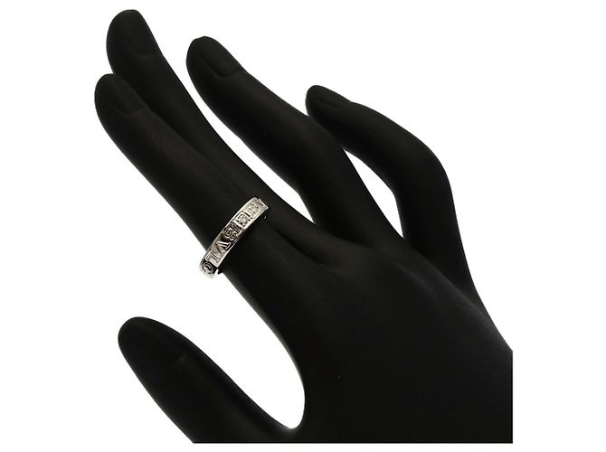 Bulgari Anillo Bvlgari Double Logo 1P Diamond Band Ring - vista 6