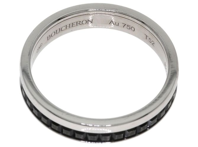Boucheron Quatre Black Ring #52 in 18K Weißgold - Ansicht 4