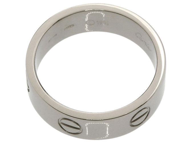 Anello Cartier Love in oro bianco 18K - vista 4