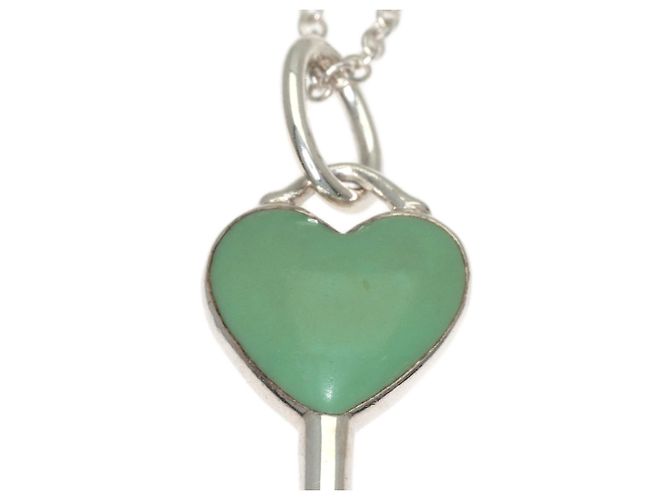 Autre Marque Collana smaltata Double Heart Key Tiffany & Co. - vista 6