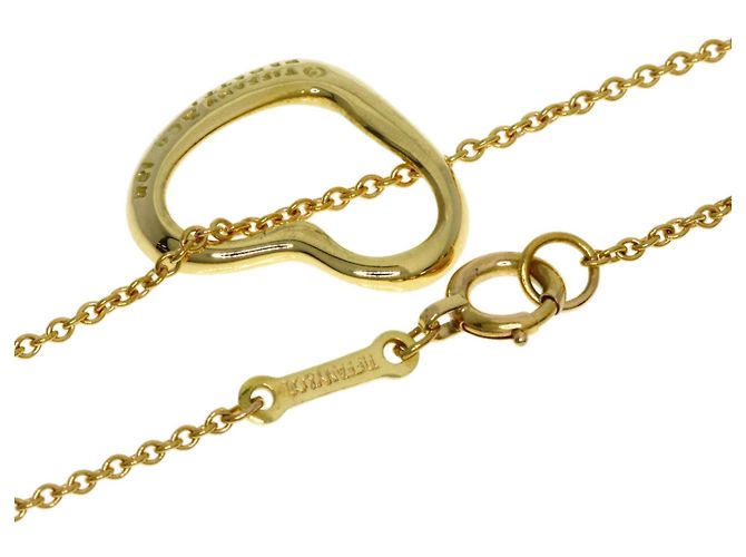 Autre Marque Collana Open Heart Tiffany & Co. in oro giallo 18K - vista 2
