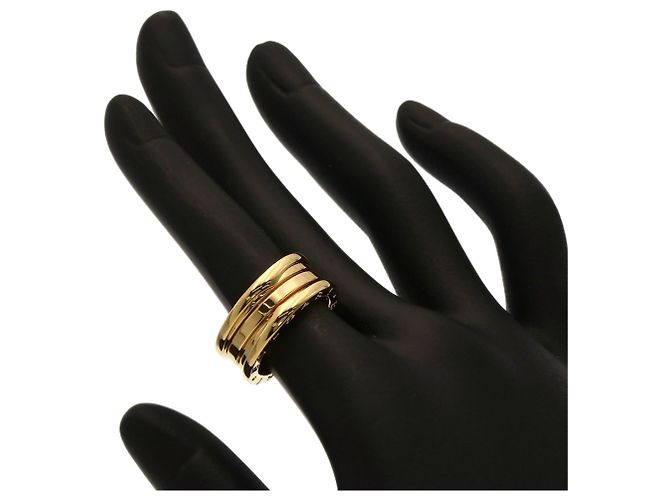 Bulgari Anillo Bvlgari B-zero1 de 2 bandas en oro amarillo 18K - vista 7