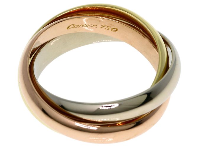 Cartier Trinity Ring in 18K Tri-Color Gold - Ansicht 3