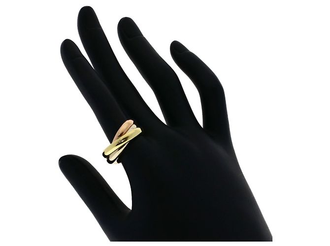 Cartier Trinity Ring in 18K Tri-Color Gold - Ansicht 4