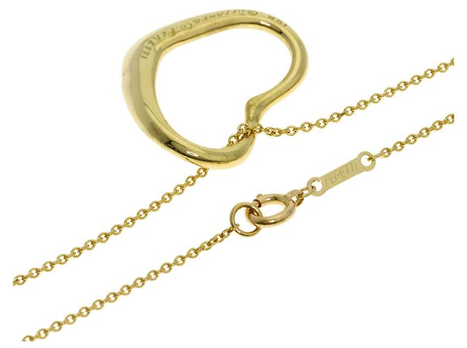 Autre Marque Collana Open Heart di Tiffany & Co. in oro giallo 18K - vista 2