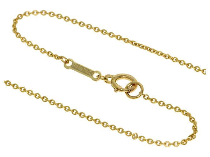 Autre Marque Collana Open Heart di Tiffany & Co. in oro giallo 18K - vista 3