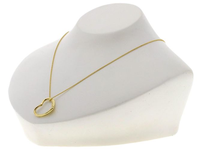 Autre Marque Collana Open Heart di Tiffany & Co. in oro giallo 18K - vista 4
