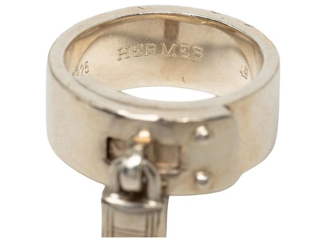 Hermès Anillo Kelly Band Hermes en Plata 925 - vista 4