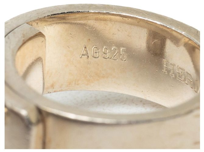 Hermès Anillo Kelly Band Hermes en Plata 925 - vista 5