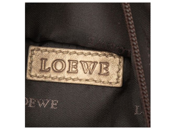 Bolso Loewe Anagram Nappa Aire Dorado - vista 5