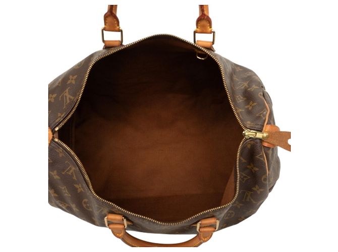 Bolso Louis Vuitton Monogram Speedy 40 Castaño - vista 4