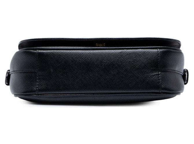 Prada Saffiano Crossbody-Tasche Schwarz - Ansicht 3