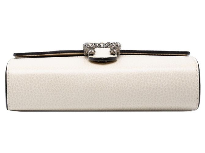 Borsa a tracolla con catena Gucci Dionysus Bianco - vista 3