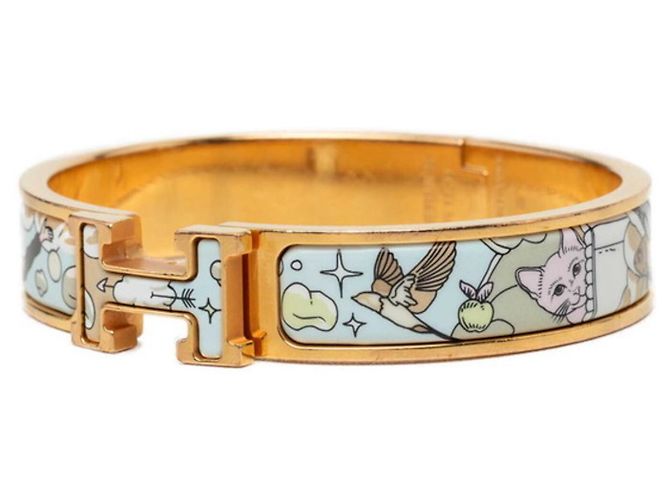 Hermès Hermes Click H PM Charm Armband Mehrfarben Golden - Ansicht 2