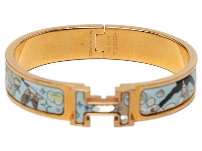 Hermès Hermes Click H PM Charm Armband Mehrfarben Golden - Ansicht 5