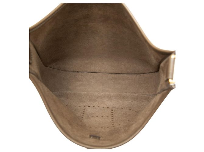 Hermès Bolso bandolera Hermes Evelyne 3 PM Gris pardo - vista 4