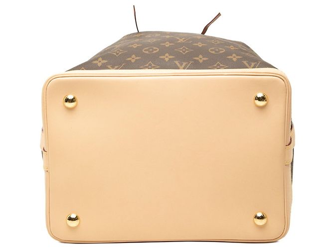 Saco Tote Louis Vuitton Monogram Noe Marrom Bege - vista 3