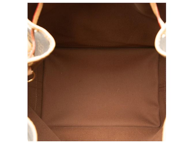 Saco Tote Louis Vuitton Monogram Noe Marrom Bege - vista 4