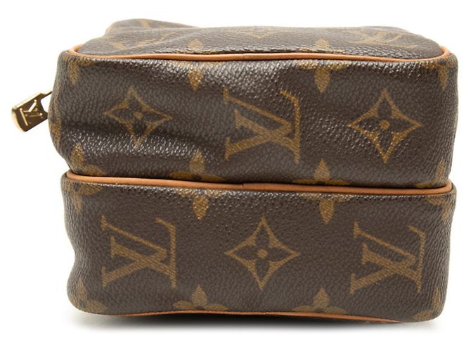Borsa a tracolla Louis Vuitton Monogram Mini Amazon Marrone - vista 3