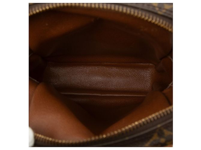 Borsa a tracolla Louis Vuitton Monogram Mini Amazon Marrone - vista 4