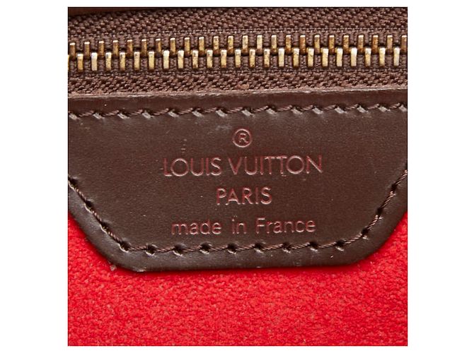 Saco Tote Louis Vuitton Damier Hampstead PM Marrom Damier ebene - vista 10