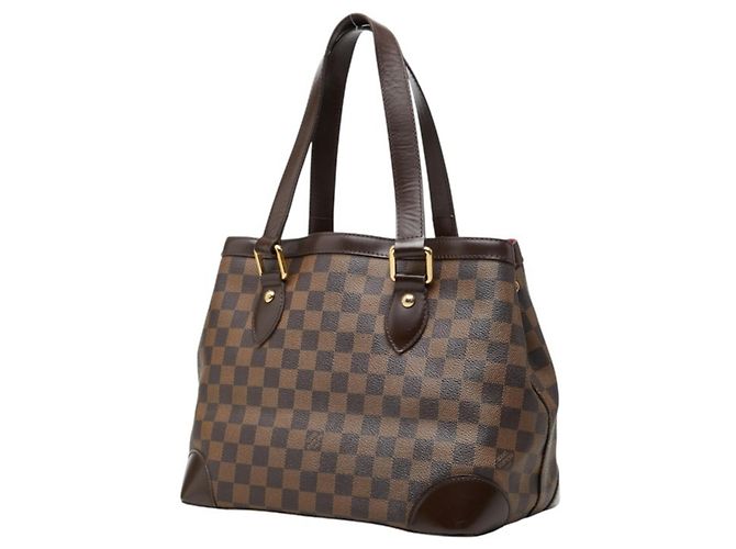 Saco Tote Louis Vuitton Damier Hampstead PM Marrom Damier ebene - vista 2