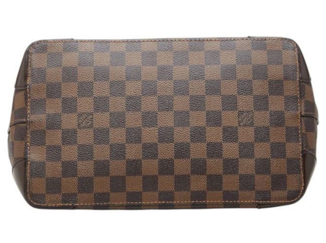 Saco Tote Louis Vuitton Damier Hampstead PM Marrom Damier ebene - vista 3