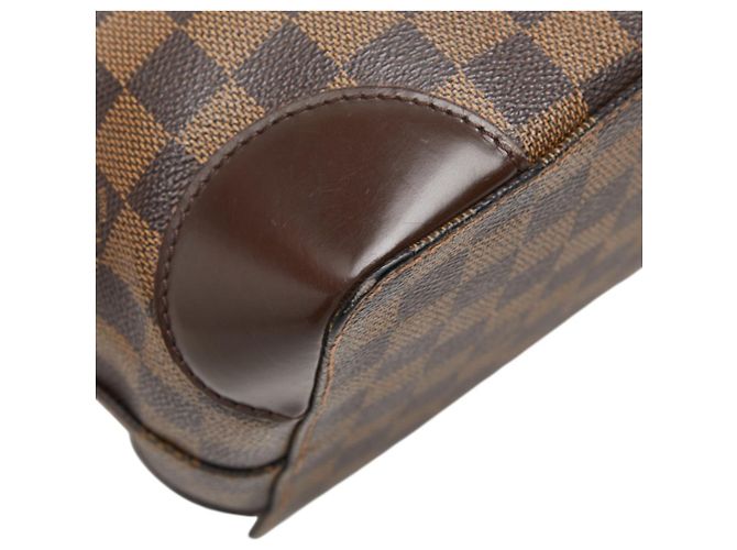 Saco Tote Louis Vuitton Damier Hampstead PM Marrom Damier ebene - vista 7