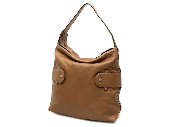 Salvatore Ferragamo Gancini Handtasche Braun - Ansicht 2