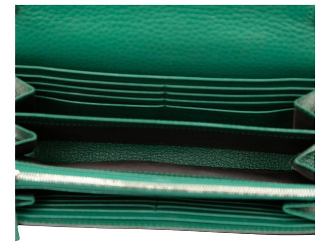 Borsa a tracolla Gucci Dionysus Portafoglio con catena Verde - vista 4