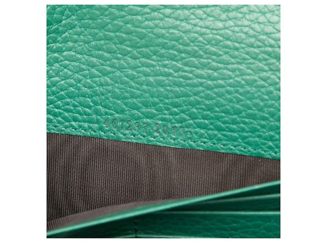 Borsa a tracolla Gucci Dionysus Portafoglio con catena Verde - vista 6