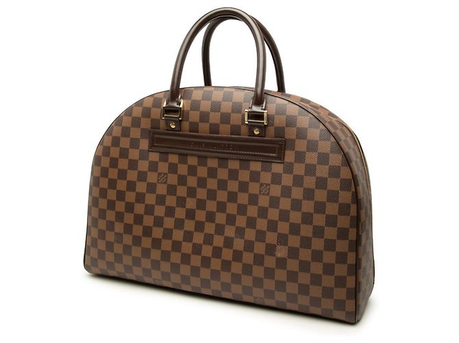 Borsa Louis Vuitton Damier Nolita 24 Marrone - vista 2