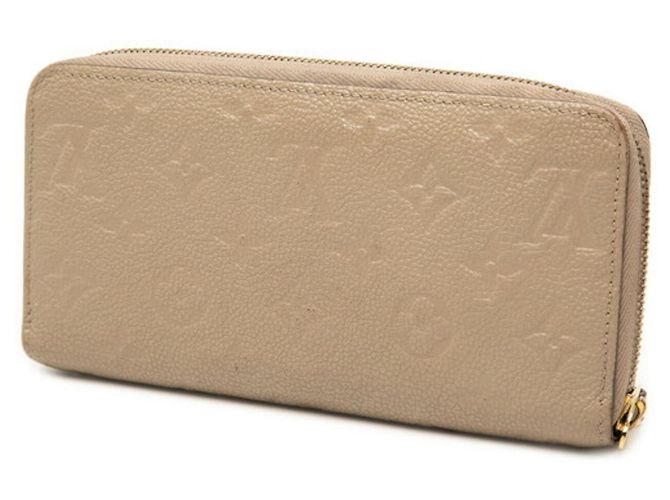 Portafoglio Zippy Louis Vuitton Monogram Empreinte Beige - vista 2