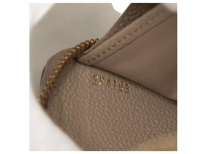 Portafoglio Zippy Louis Vuitton Monogram Empreinte Beige - vista 6
