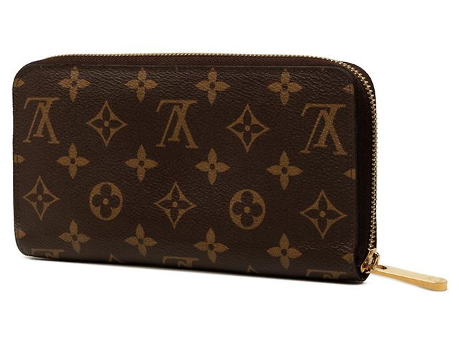 Portafoglio Zippy Monogram Louis Vuitton Marrone Fuschia - vista 2