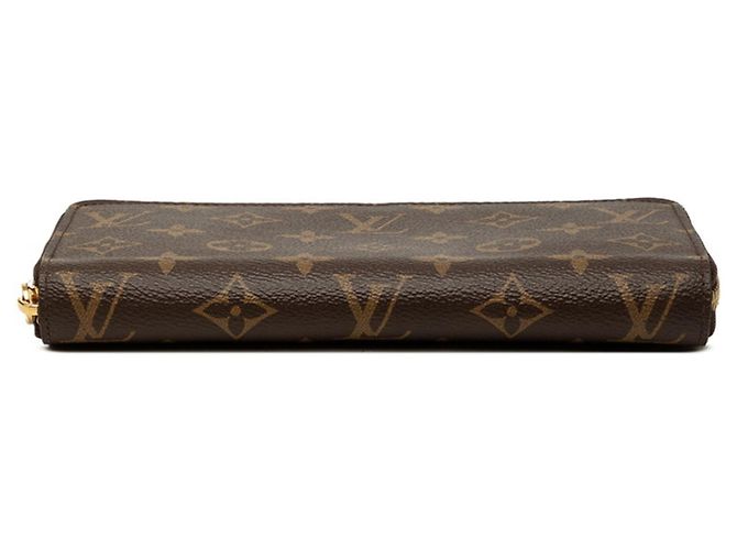 Portafoglio Zippy Monogram Louis Vuitton Marrone Fuschia - vista 3