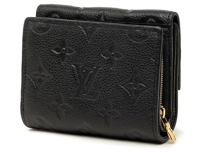 Louis Vuitton Monogram Empreinte Portefeuille Métis Compact Tri-fold Wallet Preto - vista 2
