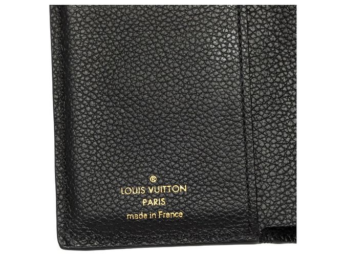 Louis Vuitton Monogram Empreinte Portefeuille Métis Compact Tri-fold Wallet Preto - vista 6