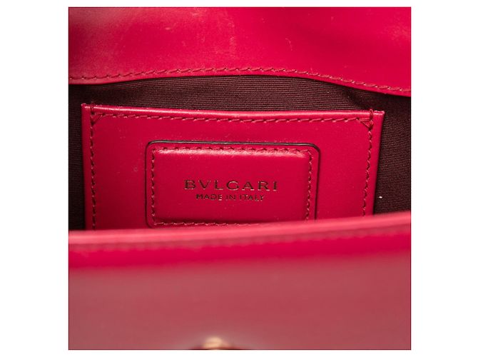Bulgari Bvlgari Serpenti Forever Schultertasche mit Kette Pink - Ansicht 5