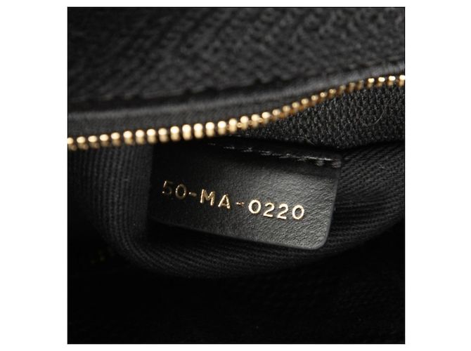 Borsa Christian Dior Dior Cannage Lady Delight Medium Nero - vista 6