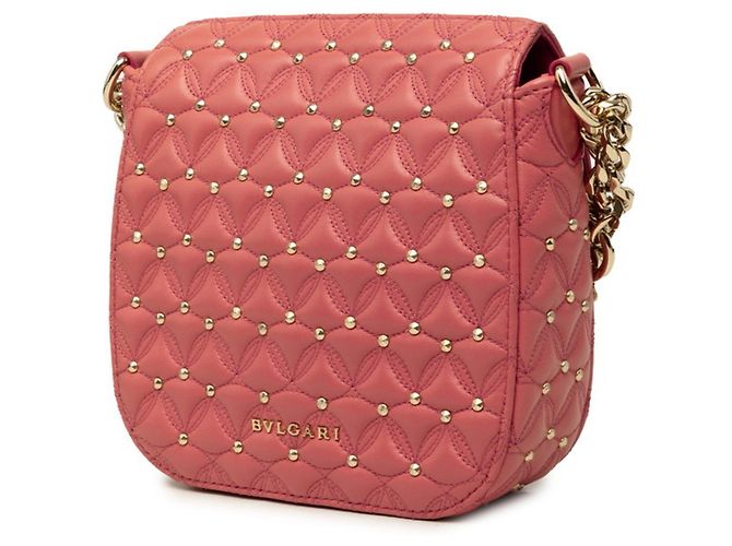 Bulgari Borsa a tracolla con catena Bvlgari Diva's Dream Rosa - vista 2