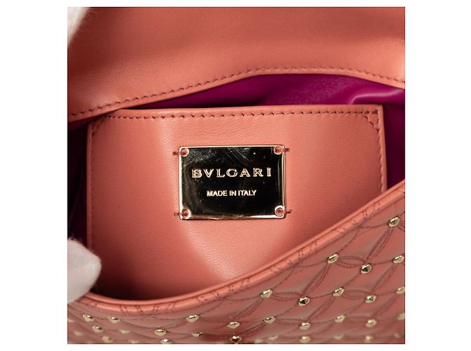 Bulgari Borsa a tracolla con catena Bvlgari Diva's Dream Rosa - vista 5