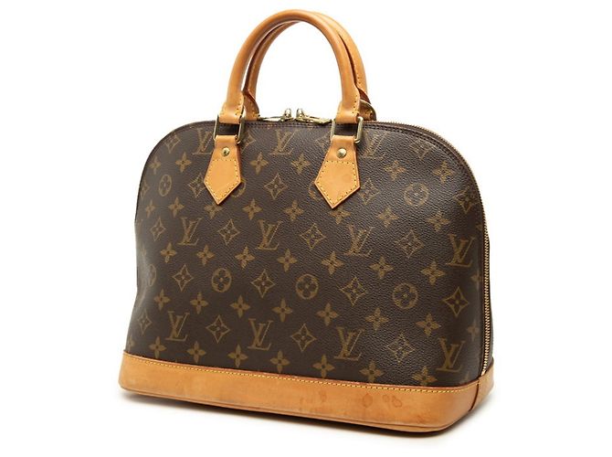Bolsa Louis Vuitton Monogram Alma PM Marrom - vista 2