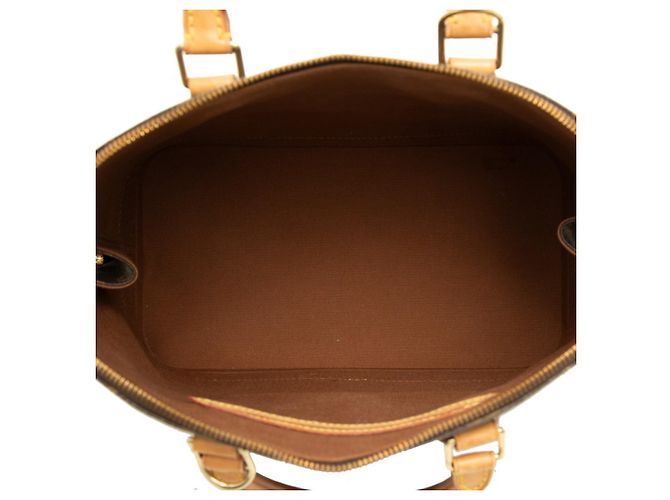 Bolsa Louis Vuitton Monogram Alma PM Marrom - vista 4